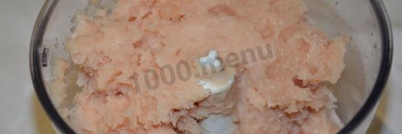 спагетти с куриным фаршем