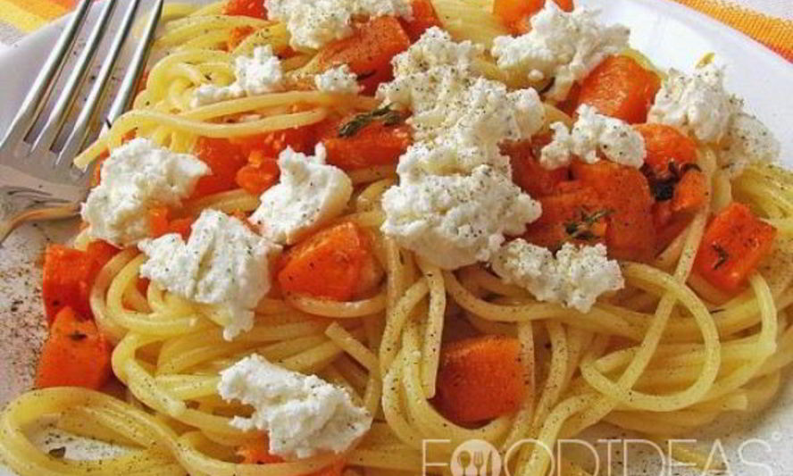 Рецепт спагетти с сыром