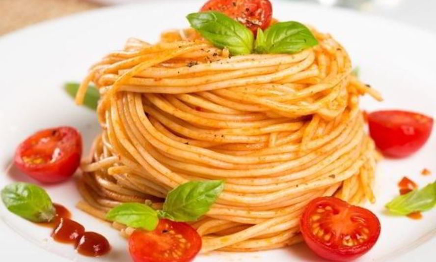 Рецепт спагетти с томатами и базиликом