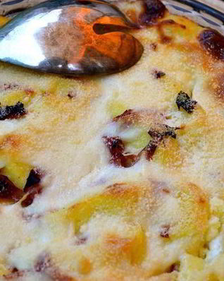 Манные ньокки по-римски, запеченные под соусом бешамель