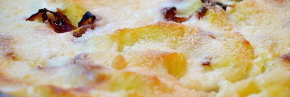 манные ньокки по-римски, запеченные под соусом бешамель