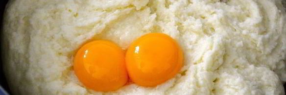 манные ньокки по-римски, запеченные под соусом бешамель