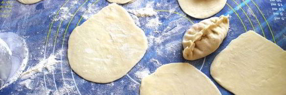 манты с тыквой