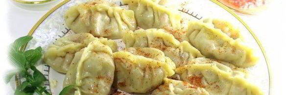 манты с тыквой