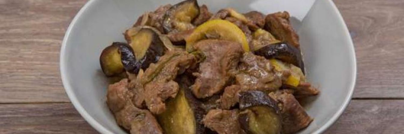 Баранина с баклажанами