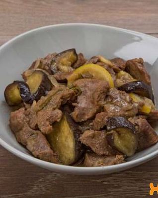 Баранина с баклажанами