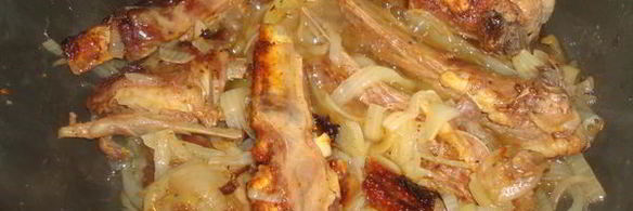 баранина тушеная по-деревенски