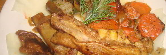 баранина тушеная по-деревенски