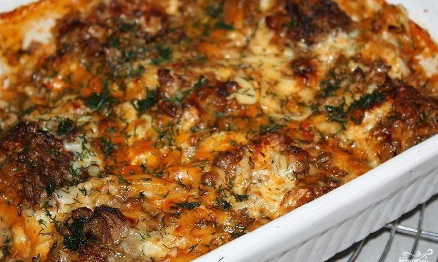 Рецепт фарша с грибами в духовке