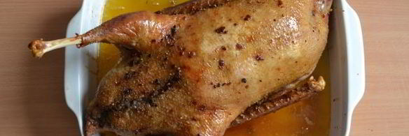 фаршированный гусь