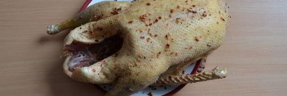 фаршированный гусь