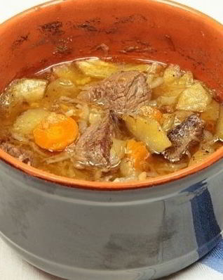 Говядина с яблоками