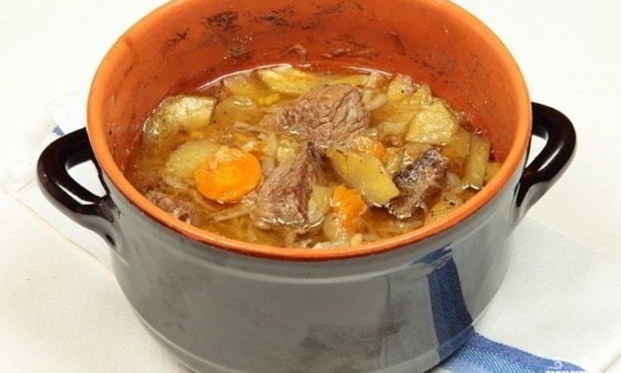 Рецепт говядины с яблоками