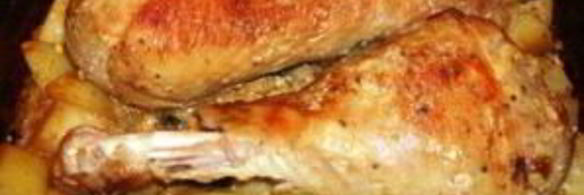 индейка в сметане в духовке