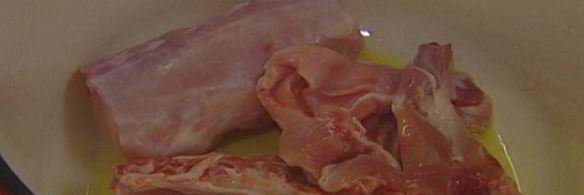 кролик с розмарином в белом вине