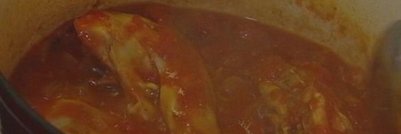 кролик с розмарином в белом вине