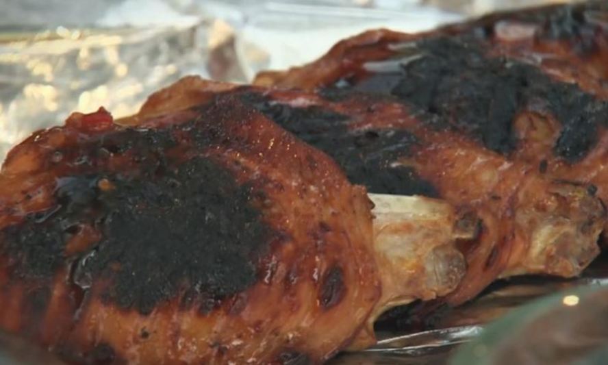 Рецепт крылышек индейки на гриле