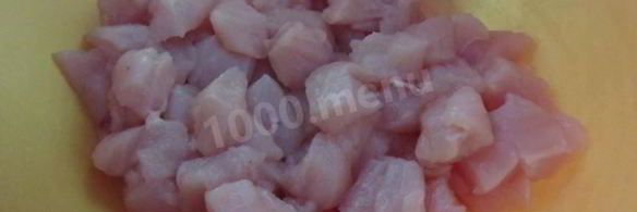 куриная грудка с болгарским перцем