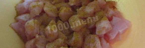 куриная грудка с болгарским перцем