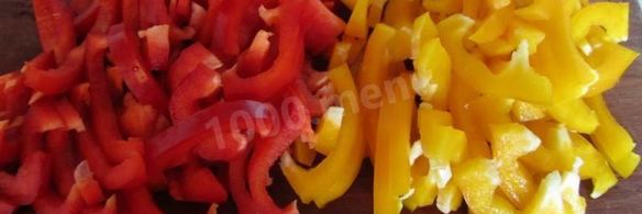 куриная грудка с болгарским перцем