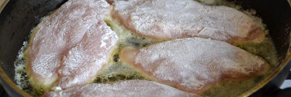 куриное филе с лимоном и зеленью