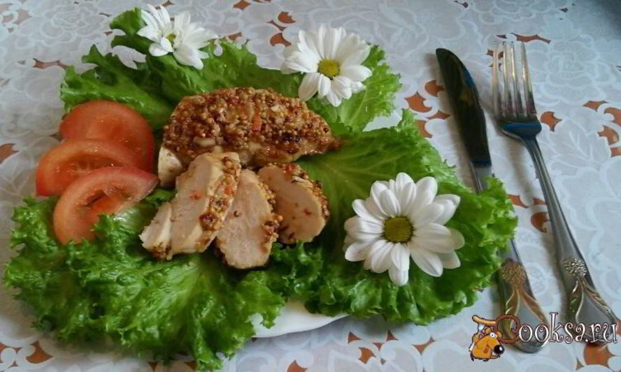 Рецепт куриного филе со специями