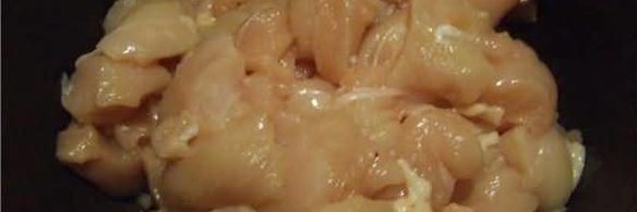 куриное филе в кисло-сладком соусе