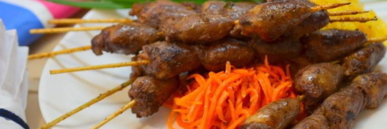 Куриные сердечки в духовке