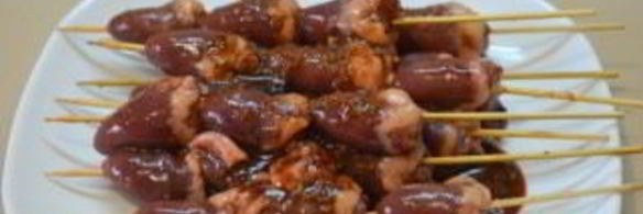 куриные сердечки в духовке