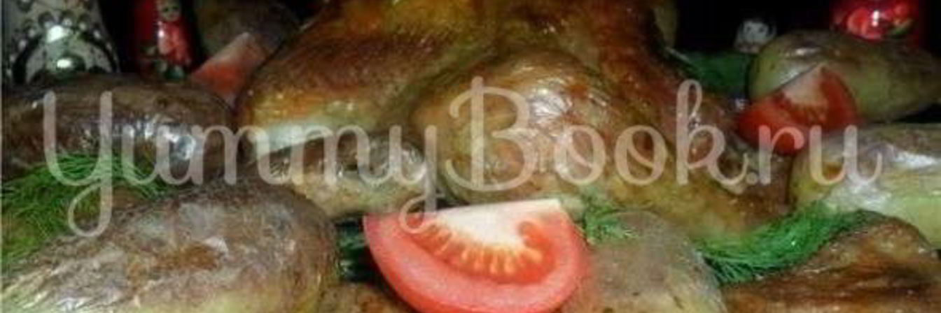 Курица на соли