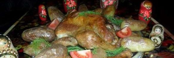 курица на соли