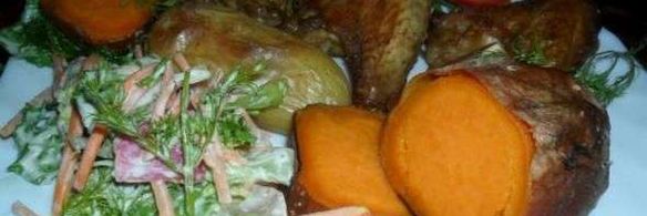 курица на соли