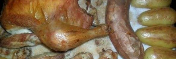 курица на соли