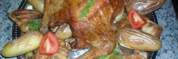 курица на соли