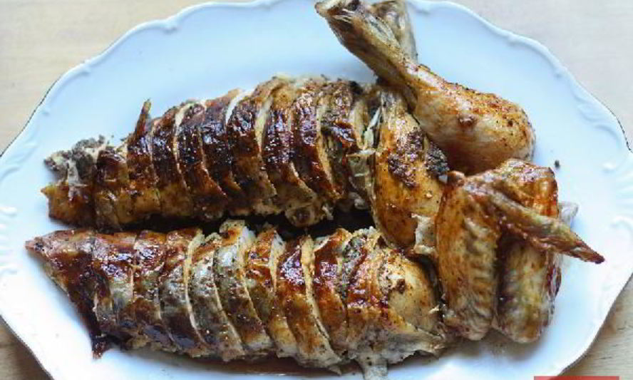 Рецепт курицы с картофелем и грибами