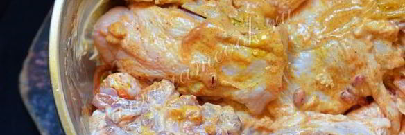 курица в духовке с тыквой