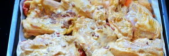 курица в духовке с тыквой