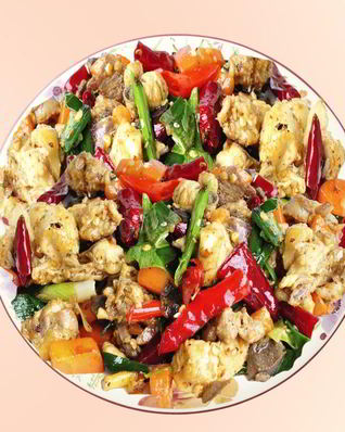 Курица в кисло сладком соусе с медом