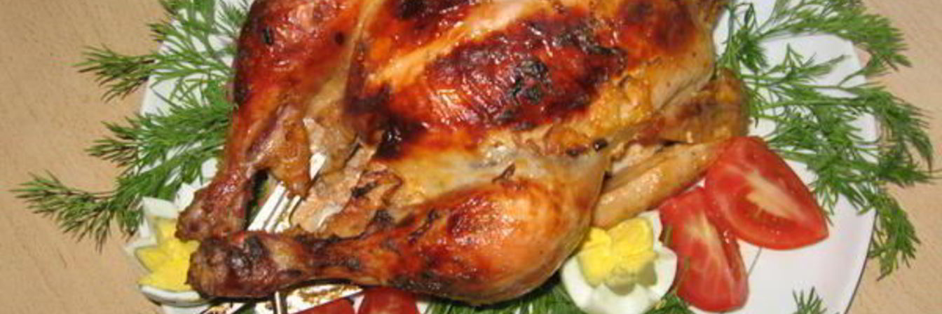 Курица запеченная в духовке