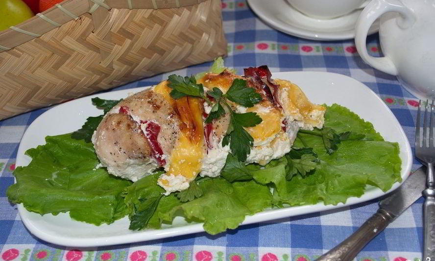 Рецепт мяса под сметанным соусом в духовке