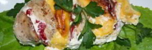 мясо под сметанным соусом в духовке