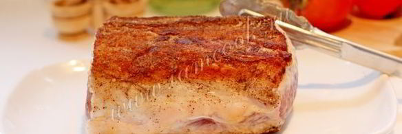 свинина с хурмой