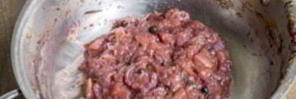 свинина со сливовым вином