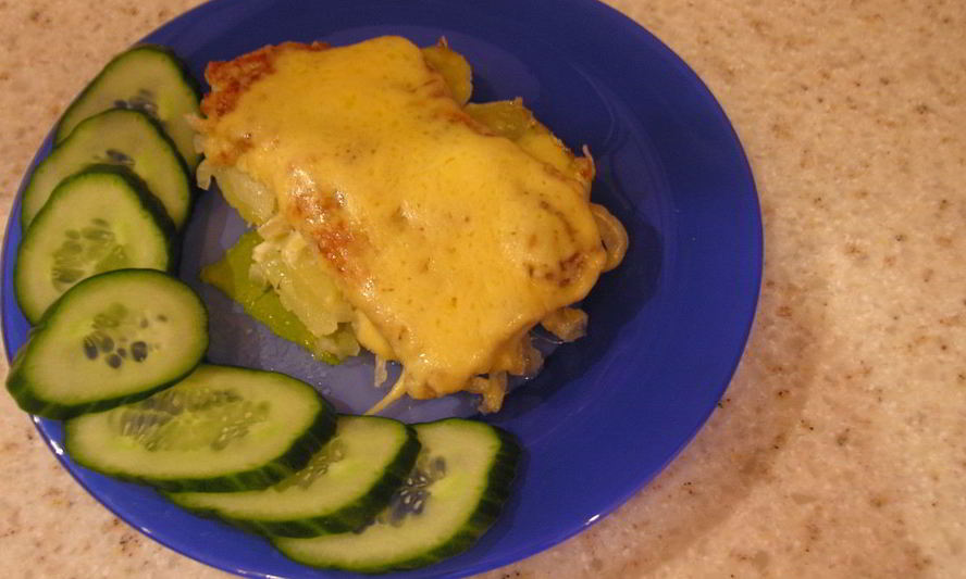 Рецепт свинины, запеченной с картофелем в духовке