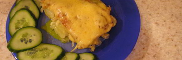 свинина, запеченная с картофелем в духовке