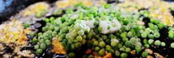 свиные отбивные с ананасом и рисом