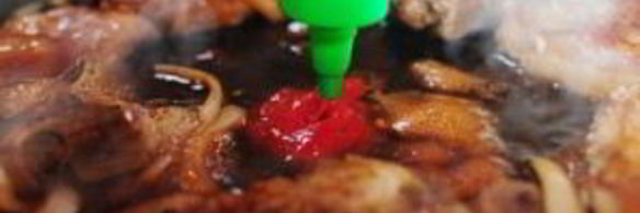 свиные отбивные с ананасом и рисом