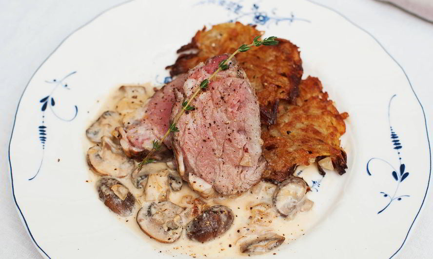 Рецепт телятины с соусом