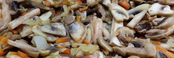 цыплята, фаршированные кус-кусом и шампиньонами