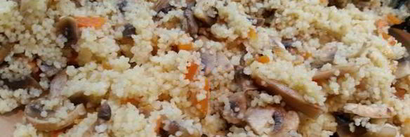 цыплята, фаршированные кус-кусом и шампиньонами